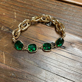 Rhinestone & Chain Bracelets